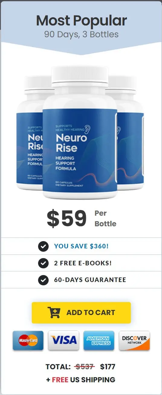 Neurorise - 3 Bottles