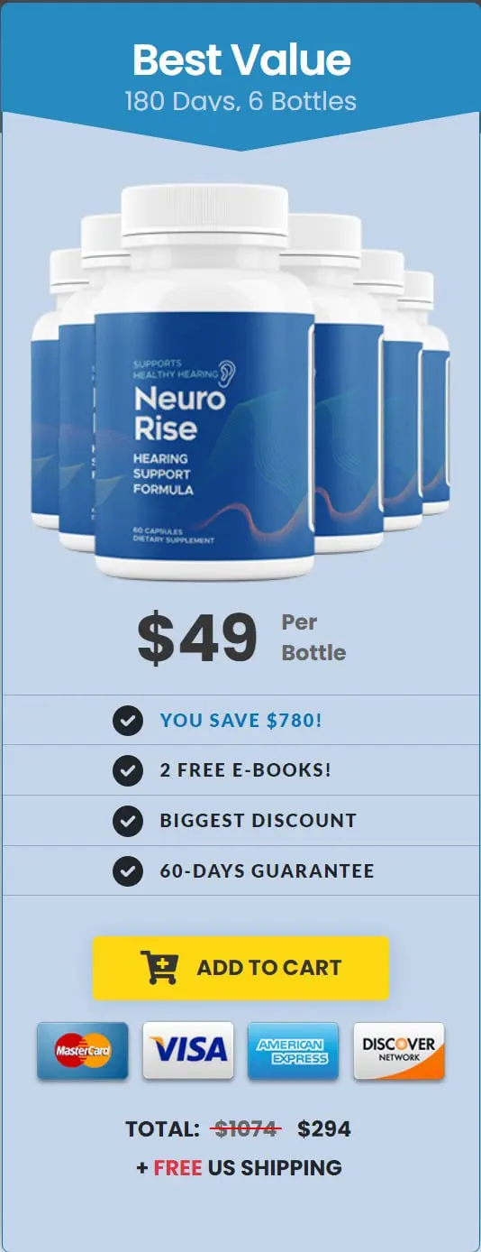 Neurorise - 6 Bottles